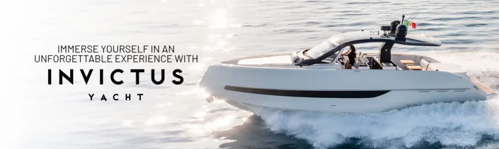 Immerse yourself in an unforgettable experience with Invictus Yachts !
